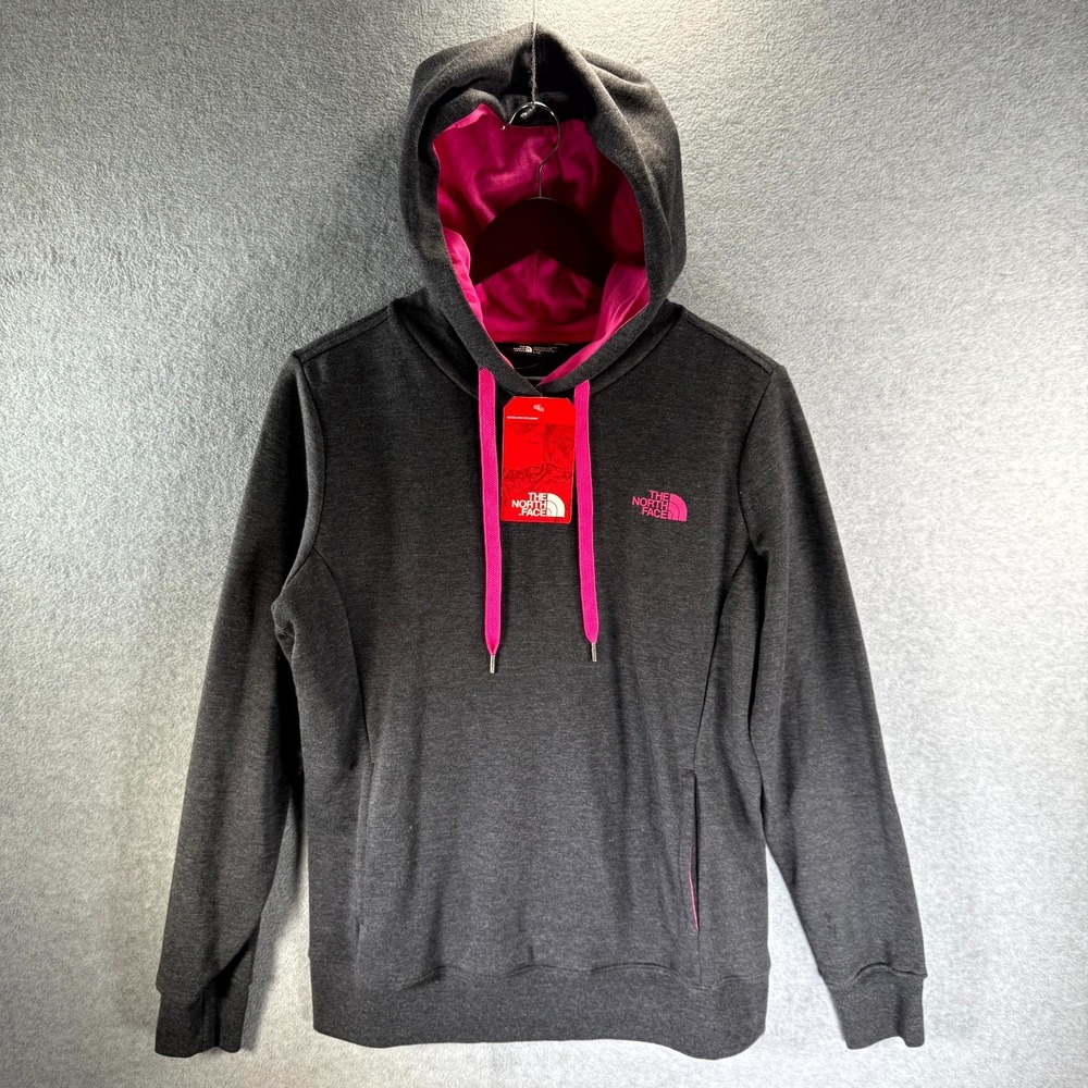 The North Face Trivert Hoodie Women's Large Gray Long Sleeve‎ Pockets Pullover